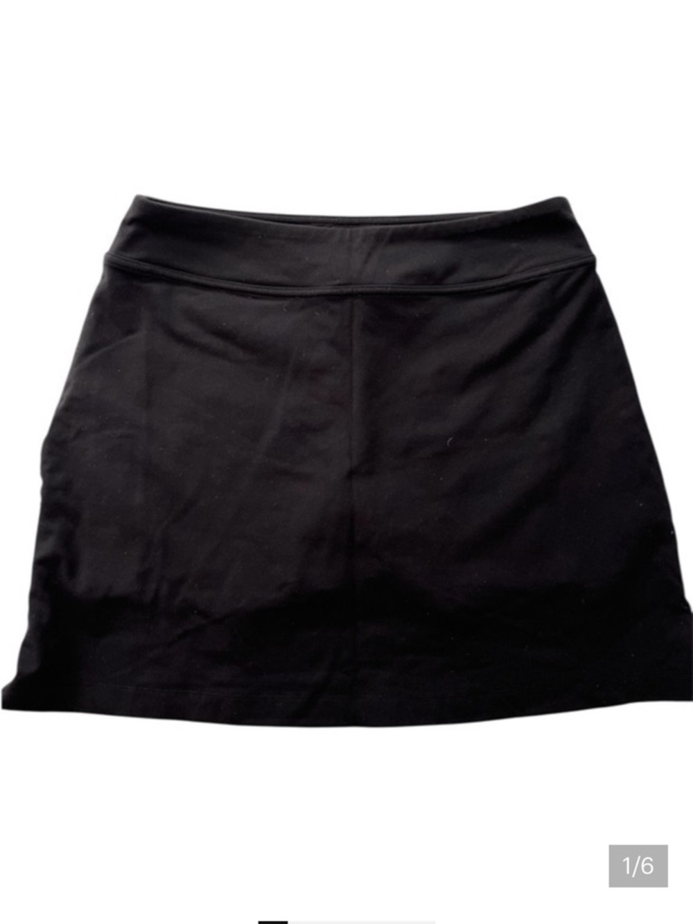 Athleta Black classic Skort